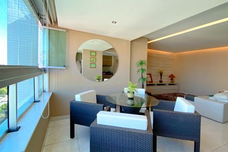 Sala de apartamento à venda com 3 quartos, 88m² em Grajaú, Belo Horizonte