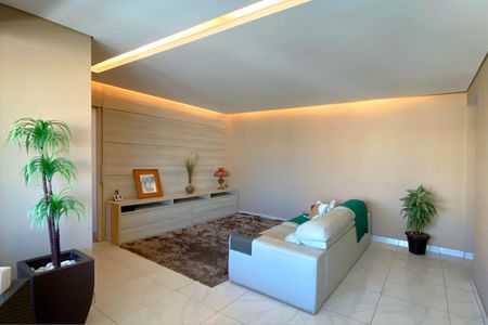 Sala de apartamento à venda com 3 quartos, 88m² em Grajaú, Belo Horizonte