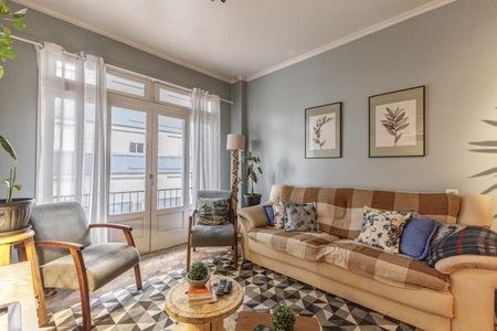 Sala de apartamento à venda com 3 quartos, 115m² em Bom Fim, Porto Alegre