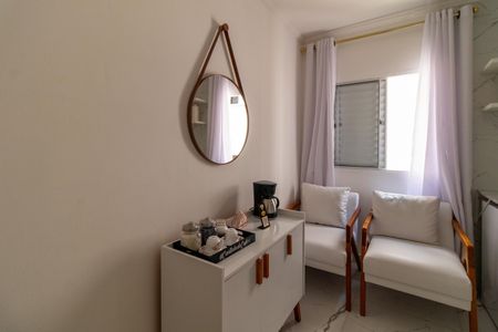 Sala de apartamento para alugar com 1 quarto, 45m² em Luz, São Paulo