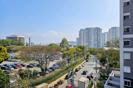 Vista da Sala de apartamento para alugar com 2 quartos, 34m² em Santo Amaro, São Paulo