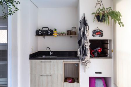 Varanda gourmet de apartamento à venda com 4 quartos, 114m² em Vila Santo Antonio, Guarulhos