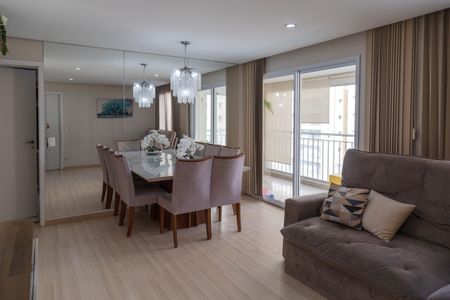 Sala de apartamento à venda com 4 quartos, 114m² em Vila Santo Antonio, Guarulhos