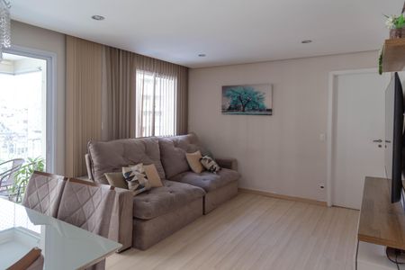 Sala de apartamento à venda com 4 quartos, 114m² em Vila Santo Antonio, Guarulhos