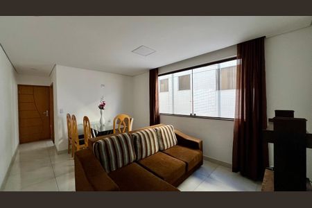 sala de apartamento à venda com 3 quartos, 74m² em Monsenhor Messias, Belo Horizonte