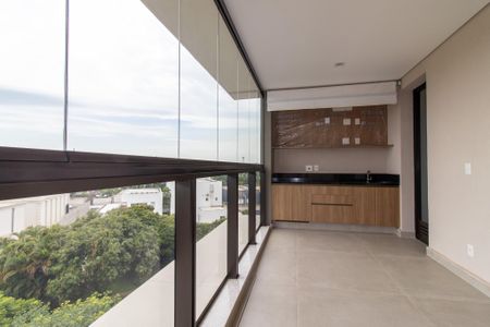 Varanda da Sala de apartamento à venda com 3 quartos, 140m² em Jardim das Paineiras, Campinas