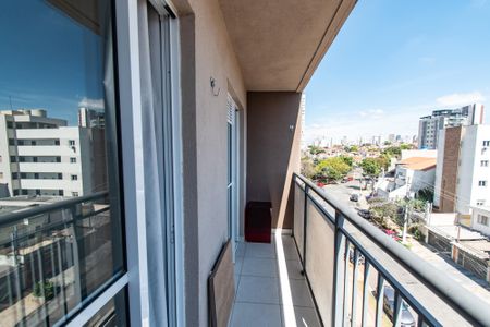 Varanda da Sala de apartamento à venda com 1 quarto, 26m² em Jardim da Gloria, São Paulo