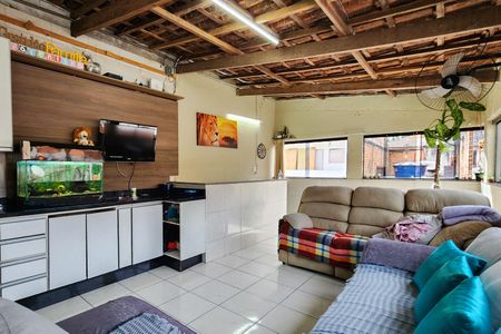 Sala de casa para alugar com 2 quartos, 140m² em Botujuru, São Bernardo do Campo