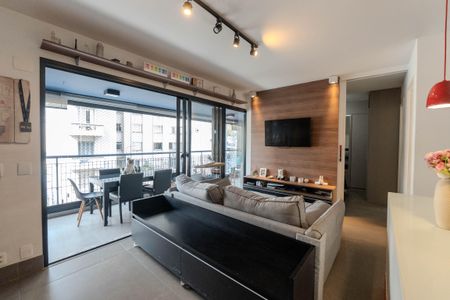 Sala de kitnet/studio para alugar com 1 quarto, 54m² em Bela Vista, São Paulo