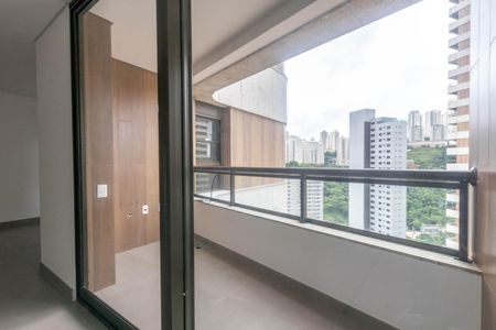 Varanda da Sala de apartamento à venda com 4 quartos, 142m² em Vale do Sereno, Nova Lima