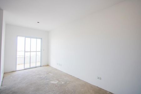 Sala de apartamento à venda com 3 quartos, 86m² em Vila Alzira, Santo André