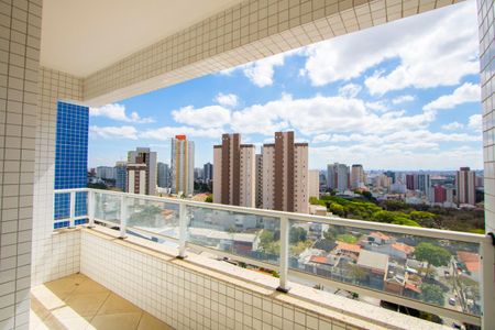 Varanda da Sala de apartamento à venda com 3 quartos, 86m² em Vila Alzira, Santo André