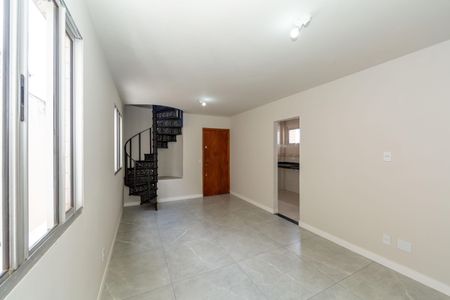 Sala de apartamento à venda com 3 quartos, 150m² em Alto Caiçaras, Belo Horizonte