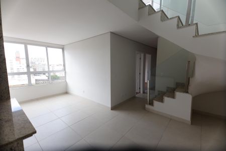 Sala de apartamento à venda com 3 quartos, 144m² em João Pinheiro, Belo Horizonte