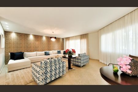 Sala de casa de condomínio para alugar com 5 quartos, 700m² em Parque Xangrilá, Campinas