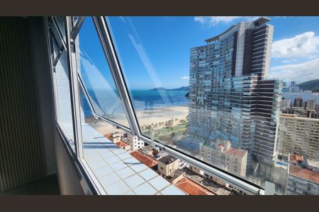 Vista do Studio de kitnet/studio para alugar com 1 quarto, 21m² em Gonzaga, Santos