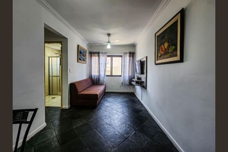 Sala de apartamento para alugar com 2 quartos, 82m² em Aparecida, Santos