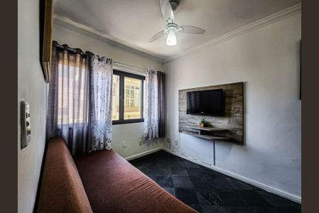 Sala de apartamento para alugar com 2 quartos, 82m² em Aparecida, Santos