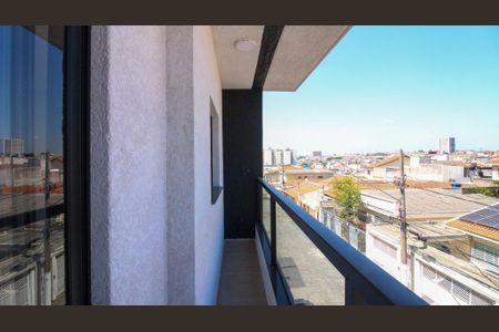 Varanda da Sala de apartamento para alugar com 1 quarto, 42m² em Jardim Vila Formosa, São Paulo