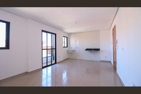 Sala/Cozinha de apartamento para alugar com 1 quarto, 42m² em Jardim Vila Formosa, São Paulo