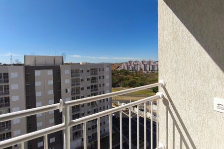 Varanda da Sala de apartamento para alugar com 2 quartos, 50m² em Jardim das Cerejeiras, Campinas