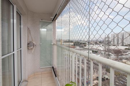 Varanda da Sala de apartamento à venda com 2 quartos, 43m² em Vila Itapegica, Guarulhos
