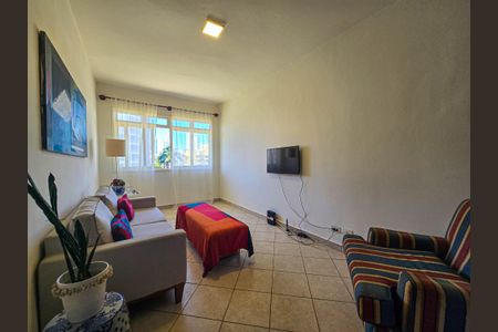 Sala de apartamento para alugar com 1 quarto, 89m² em Macuco, Santos