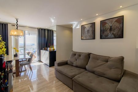 Sala de apartamento à venda com 2 quartos, 61m² em Vila Barros, Guarulhos