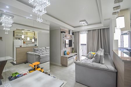 Sala de apartamento à venda com 3 quartos, 71m² em Vila Santa Rita de Cassia, São Bernardo do Campo