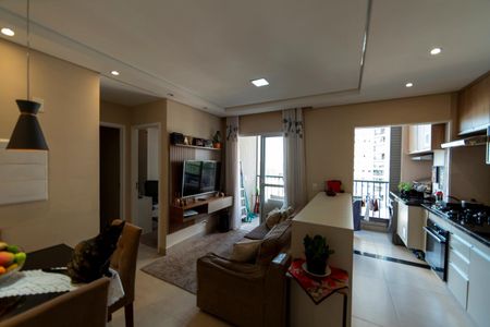 Sala/Cozinha de apartamento para alugar com 2 quartos, 54m² em Alphaville Empresarial, Barueri
