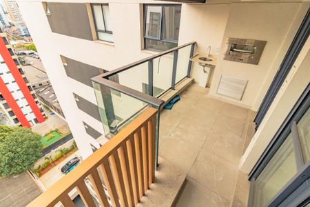 Varanda de apartamento à venda com 1 quarto, 38m² em Vila Clementino, São Paulo