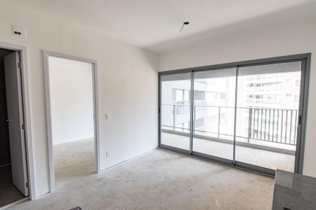 Sala/cozinha de apartamento para alugar com 1 quarto, 41m² em Vila Mariana, São Paulo