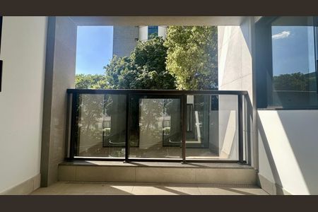 Varanda de apartamento à venda com 2 quartos, 94m² em Sion, Belo Horizonte