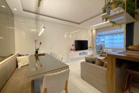 Sala de apartamento à venda com 3 quartos, 95m² em Caiçaras, Belo Horizonte