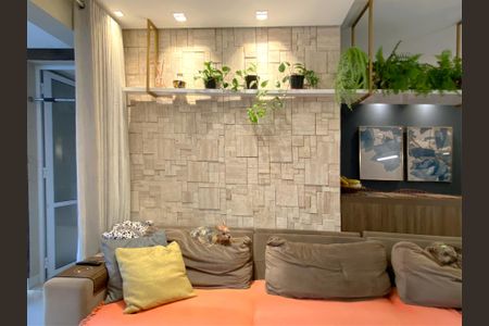 Sala de apartamento à venda com 3 quartos, 95m² em Caiçaras, Belo Horizonte