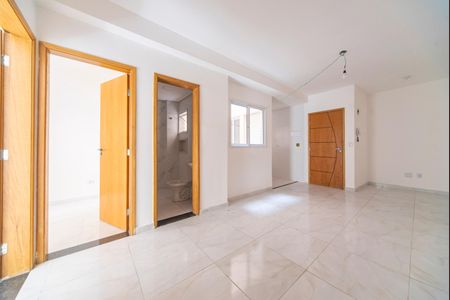 Sala de apartamento à venda com 2 quartos, 50m² em Jardim Irene, Santo André