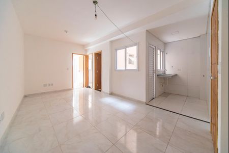 Sala de apartamento à venda com 2 quartos, 50m² em Jardim Irene, Santo André