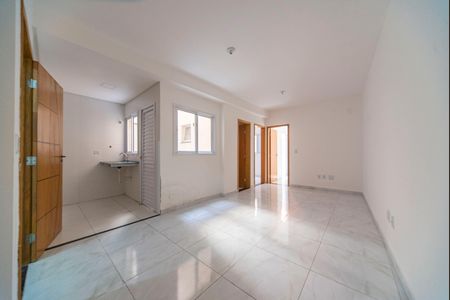 Sala de apartamento à venda com 2 quartos, 50m² em Jardim Irene, Santo André