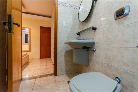 Banheiro de kitnet/studio para alugar com 1 quarto, 30m² em Jardim Cidade Pirituba, São Paulo