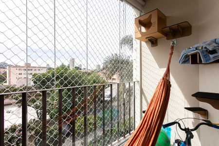 Varanda da Sala de apartamento à venda com 2 quartos, 60m² em Vila Mafra, São Paulo