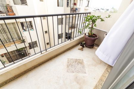 Varanda de apartamento à venda com 2 quartos, 58m² em Lapa, São Paulo