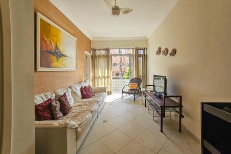 Sala de apartamento para alugar com 2 quartos, 85m² em Loteamento Joao Batista Juliao, Guarujá