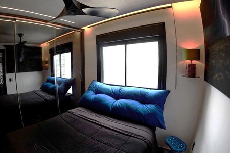 Quarto de apartamento à venda com 1 quarto, 53m² em Barra Funda, São Paulo