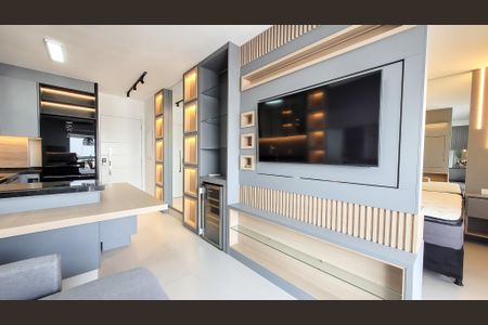 Sala de apartamento para alugar com 1 quarto, 42m² em Centro, Campinas