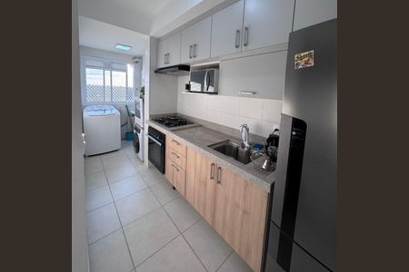 Cozinha de apartamento à venda com 2 quartos, 61m² em Jardim Colonia, Jundiaí