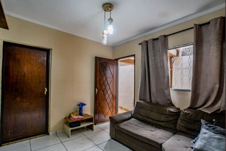 Sala de casa à venda com 3 quartos, 148m² em Vila Lutécia, Santo André