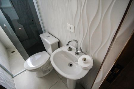 Banheiro Social de kitnet/studio para alugar com 1 quarto, 30m² em Jardim Paulistano (zona Norte), São Paulo