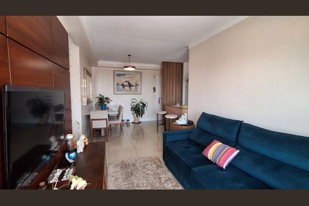 Sala de apartamento à venda com 3 quartos, 87m² em Jardim São Caetano, São Caetano do Sul