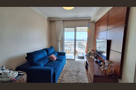 Sala de apartamento à venda com 3 quartos, 87m² em Jardim São Caetano, São Caetano do Sul