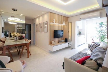 Sala de apartamento à venda com 2 quartos, 67m² em Santo Antônio, São Caetano do Sul